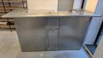 Geheel met zink beklede"huis" Bar met werkblad en inrichting, Ophalen, Gebruikt, 25 tot 50 cm, Minder dan 100 cm