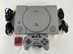 Playstation 1 Console + Controller & kabels - PS1 SCPH-5502, Spelcomputers en Games, Spelcomputers | Sony PlayStation 1, Gebruikt