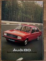 NL | Folder Audi 80 | 1976, Ophalen of Verzenden, Zo goed als nieuw, Audi