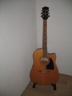 Richwood Gitaar RD-16-CE +Draagkoffer+Draagtas +Extra's, Ophalen, Western- of Steelstringgitaar