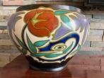 Zeer grote Art nouveau cache pot bloempot anno 1920, Ophalen of Verzenden