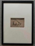 Jan Mankes 1889-1920 / Originele Heliogravure Muis 1923, Antiek en Kunst, Ophalen of Verzenden