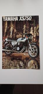 Folder Yamaha XS 750, Motoren, Ophalen of Verzenden, Yamaha