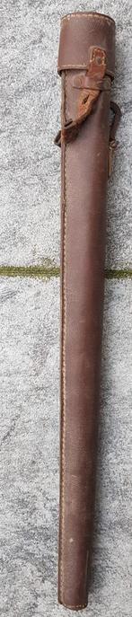 Leren MG 15 reserveloop houder WW2., Ophalen of Verzenden, Landmacht, Duitsland, Kist of Geocache