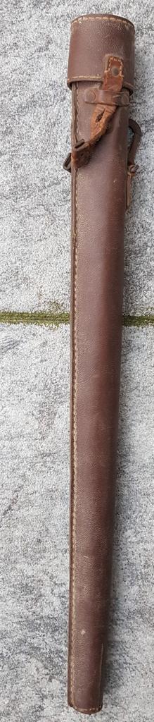 Leren MG 15 reserveloop houder WW2., Verzamelen, Militaria | Tweede Wereldoorlog, Landmacht, Kist of Geocache, Duitsland, Ophalen of Verzenden