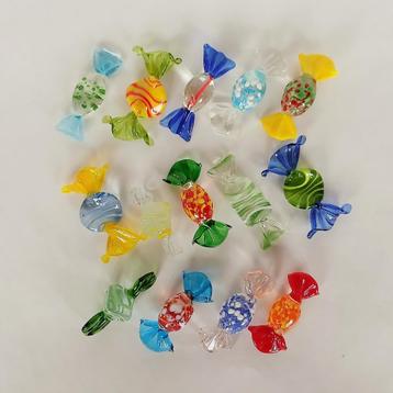 Snoepjes (14x) Murano Glas beschikbaar voor biedingen