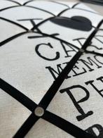 Riverdale memobord linnen met lint, Ophalen, Zo goed als nieuw, Prikbord