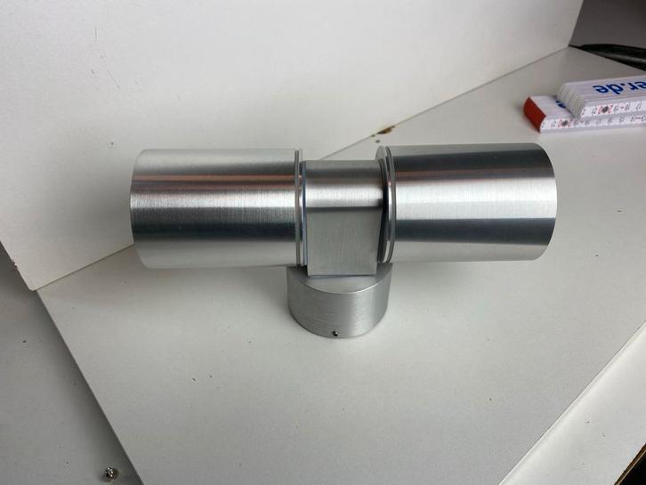 Aluminium Buiten Wandlamp GU10, Huis en Inrichting, Lampen | Wandlampen, Nieuw, Metaal, Ophalen