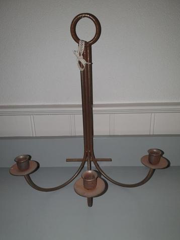 Laaks Brocante, wandkandelaar voor kaarsen beschikbaar voor biedingen