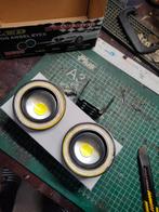 LED Halo mistlampen nieuw in doos 89mm geel licht, Auto-onderdelen, Verlichting, Ophalen of Verzenden, Nieuw