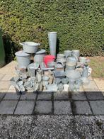 Zinken gebruiks- en decoratie artikelen, Tuin en Terras, Tuinvazen, Ophalen, Gebruikt