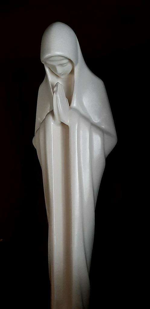 Art Deco plateel Mariabeeld, Antiek en Kunst, Antiek | Religie, Ophalen of Verzenden