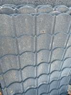 Gebruikte Aquaplan Dakpanplaten - 9 hele, 3 halve, 3 zijkant, Kunststof, Gebruikt, Minder dan 5 m², Grijs