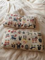 Ikea sierkussens met print, Huis en Inrichting, Woonaccessoires | Kussens, Ophalen of Verzenden, Gebruikt, Rechthoekig
