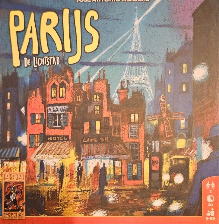 Parijs: Het Bordspel - De Lichtstad, Hobby en Vrije tijd, Gezelschapsspellen | Bordspellen, Ophalen of Verzenden