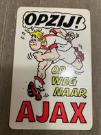 Vintage Ajax sticker jaren 70 Dik Bruynesteyn - 6, Verzamelen, Sportartikelen en Voetbal, Ophalen of Verzenden, Zo goed als nieuw