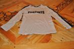 Leuke witte longsleeve Fortnite 134/140, Kinderen en Baby's, Kinderkleding | Maat 134, Gebruikt, Shirt of Longsleeve, Jongen, Fortnite
