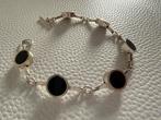 Y012/NIELS ERIK from DENMARK vintage Onyx armband, Sieraden, Tassen en Uiterlijk, Gebruikt, Verzenden, Zwart, X