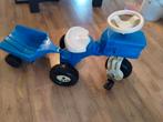 Nette Rolly Toys  trap tractor  Driewieler met Aanh, Kinderen en Baby's, Gebruikt, Ophalen of Verzenden