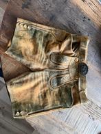Lederhosen, mt 50, echt leder, Ophalen of Verzenden, Gedragen, Overige thema's, Kleding