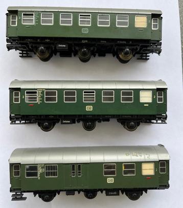 set van 3 assige DB Umbauwagens Fleischmann beschikbaar voor biedingen
