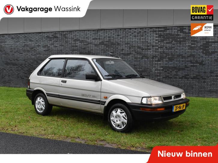 Subaru Justy 1.2 S II Automaat Unieke auto (bj 1991), Auto's, Oldtimers, Bedrijf, Te koop, Metallic lak, Subaru, Benzine, Hatchback