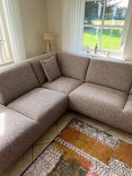 Montel Viano banktopper (kleur suez 176 sepia) opstelling A2, Huis en Inrichting, Ophalen, 250 tot 300 cm, Hoekbank, Zo goed als nieuw