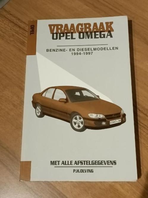 Vraagbaak Opel Omega, Omega 2.5 V6, Omega 2.5 TD 1994-1997, Auto diversen, Handleidingen en Instructieboekjes, Ophalen of Verzenden