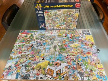 Jan van Haasteren puzzel ‘de vakantiebeurs’ 1000 stukjes beschikbaar voor biedingen
