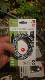 USB-A naar USB-C Kabel - 3 Meter, Ophalen of Verzenden, Nieuw, 2 tot 5 meter, Overige kabels