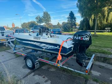 Aquamar 450 - Parsun 60pk (bj’2021) beschikbaar voor biedingen
