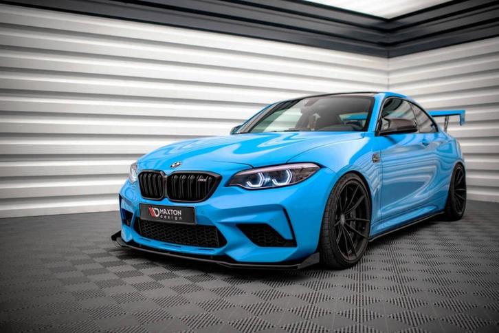 Race Voorlip sideskirt diffuser achterlip - BMW M2 F87 16-20, Auto diversen, Tuning en Styling, Ophalen of Verzenden