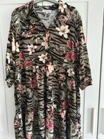 LOLA LIZA Jurk  - Maat 42/44, Kleding | Dames, Jurken, Bruin, Maat 42/44 (L), Ophalen of Verzenden, Zo goed als nieuw