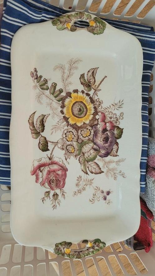Antieke Mason's cake sandwich schaal te koop, Antiek en Kunst, Antiek | Schalen, Ophalen