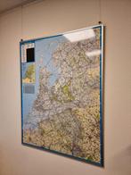 Landkaart 3x | Nederland | Duitsland | Whitebord | Magneet |, Magneetbord, Zo goed als nieuw, Ophalen