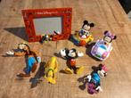 Disney Figuren, Mickey & Minie met Geluid + Fotolijst, Gebruikt, Disney, Beeldje of Figuurtje, Ophalen of Verzenden