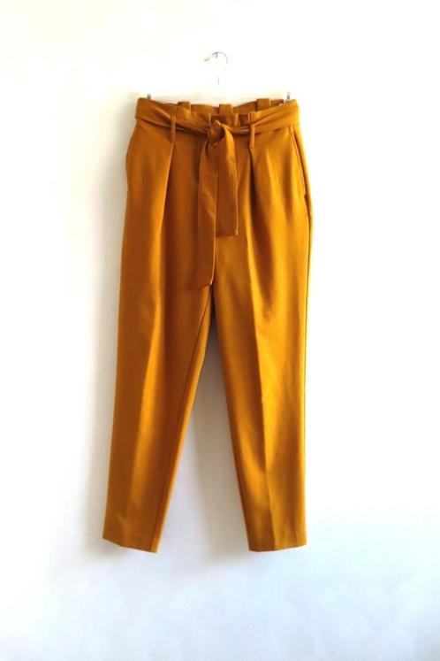 Broek Okergeel Mosterdgeel Only mt 36 (4818), Kleding | Dames, Broeken en Pantalons, Zo goed als nieuw, Maat 36 (S), Geel, Ophalen of Verzenden