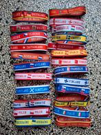 24 bresies armbandjes landen EK voetbal elastiek 24 v 5,-, Ophalen of Verzenden, Nieuw, Buitenlandse clubs, Overige typen