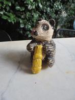 Vintage retro keramiek beeldje etende panda, Uruguay, 1960, Antiek en Kunst, Antiek | Keramiek en Aardewerk, Ophalen of Verzenden