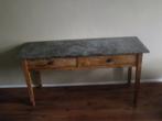 Zeer unieke sidetable, Huis en Inrichting, Tafels | Sidetables, Ophalen, Gebruikt, 100 tot 150 cm, 25 tot 50 cm