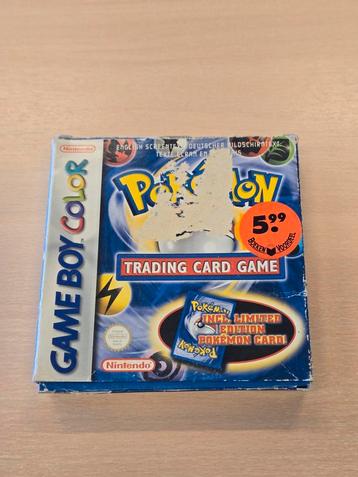 Doosje en handleiding Pokemon Trading Card Game Gameboy beschikbaar voor biedingen