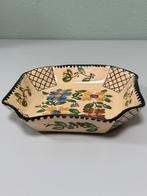 Vintage Handbeschilderde Aardewerk Schaal A Mertens Jamioulx, Ophalen of Verzenden