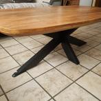 Salontafel Danish Mango Ovaal, Huis en Inrichting, Tafels | Salontafels, 100 tot 150 cm, Zo goed als nieuw, Minder dan 50 cm, Ovaal
