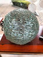 Glazen bol lamp - uniek design vintage, Ophalen, Onbekend, Zo goed als nieuw, Onbekend
