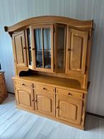 Te Koop : Blank Eiken Buffetkast Hout Keukenkast Export, Huis en Inrichting, Kasten | Buffetkasten, Ophalen, 150 tot 200 cm, 150 tot 200 cm