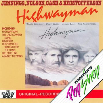 Jennings , Nelson , Cash & Kristofferson  beschikbaar voor biedingen
