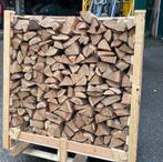 Gedroogd haardthout 80% Eik & 20% Beuk Gratis bezorgd🔥, 6 m³ of meer, Ophalen of Verzenden, Beukenhout, Blokken