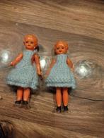 2 nette plastic gegoten poppetjes poppenhuis jaren 50, Verzamelen, Poppenhuizen en Toebehoren, Ophalen of Verzenden, Gebruikt
