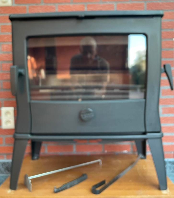 Selecta Maxim 55m  hout en kolen, Huis en Inrichting, Kachels, Gebruikt, Vrijstaand, Houtkachel, Hout, Ophalen of Verzenden