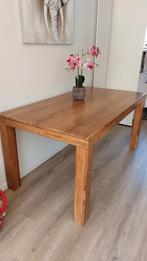 Teak batamba eettafel, Huis en Inrichting, Ophalen, Gebruikt, Teakhout, 50 tot 100 cm